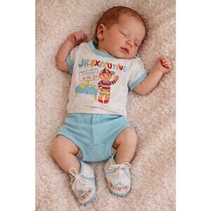 Infant 3 Piece Outfit Including Shoes